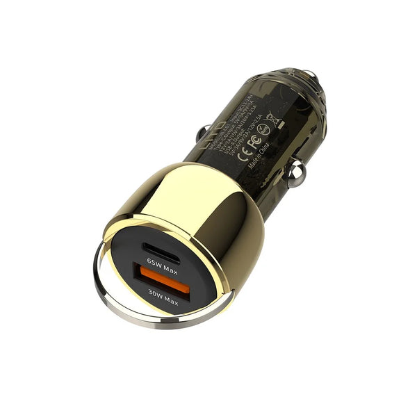 Transparent 95W Ultra Fast Car Charger